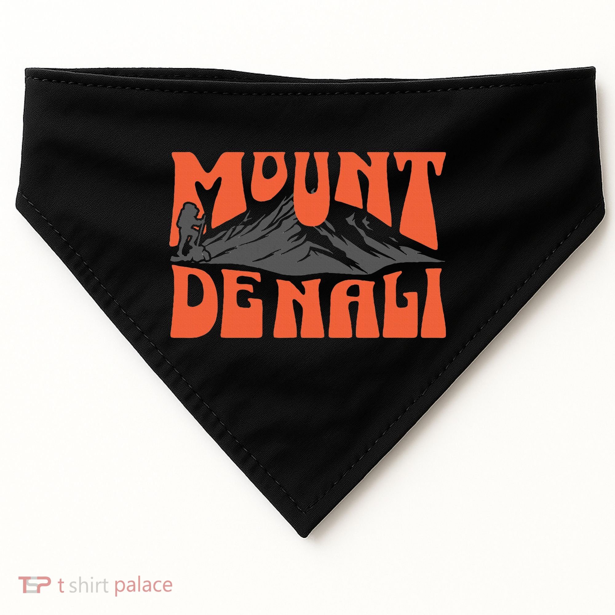 Mount Denali Souvenir Mt. Denali USA-Made Doggie Bandana