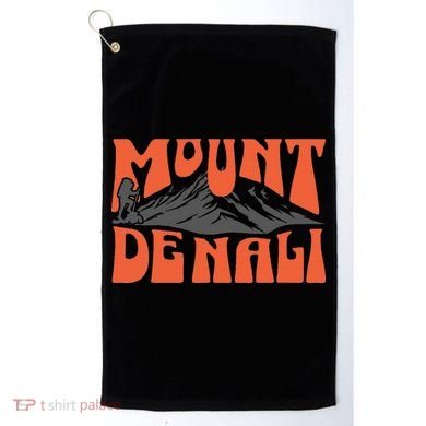 Mount Denali Souvenir Mt. Denali Golf Towel