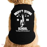 Muffs Diving School 1969 Go Down With Confidence Doggie Tank thumb 0