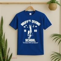 Muffs Diving School 1969 Go Down With Confidence T-Shirt thumb 2