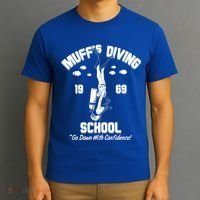 Muffs Diving School 1969 Go Down With Confidence T-Shirt thumb 3