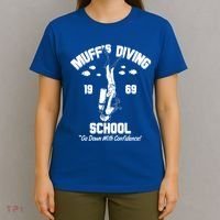 Muffs Diving School 1969 Go Down With Confidence T-Shirt thumb 4