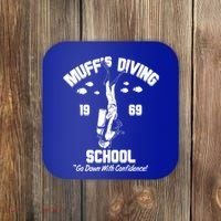 Muffs Diving School 1969 Go Down With Confidence Coaster thumb 0