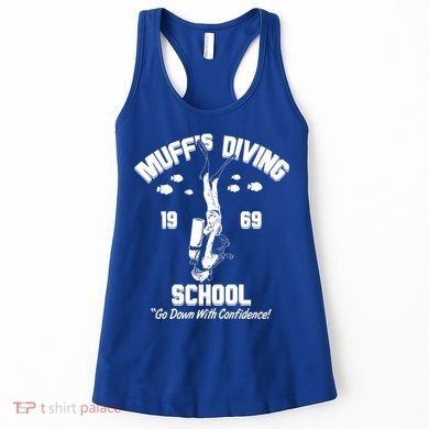 Muffs Diving School 1969 Go Down With Confidence Women's Tank Top