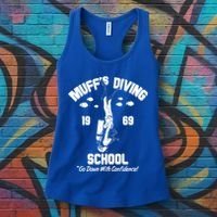 Muffs Diving School 1969 Go Down With Confidence Women's Tank Top thumb 3