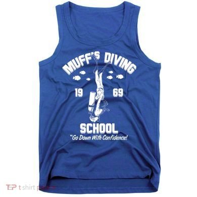 Muffs Diving School 1969 Go Down With Confidence Tank Top