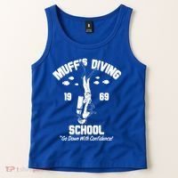 Muffs Diving School 1969 Go Down With Confidence Tank Top thumb 2