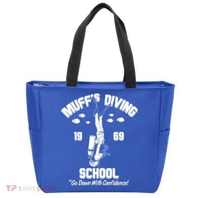 Muffs Diving School 1969 Go Down With Confidence Tote Bag