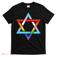 Magen David Star of David Jewish LGBT Pride T-Shirt thumb 0