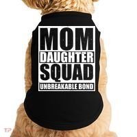 Mom Daughter Squad Unbreakable Bond Doggie Tank thumb 0