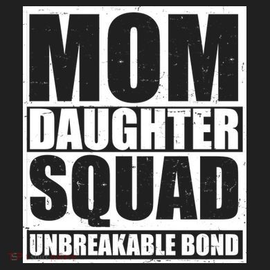 Mom Daughter Squad Unbreakable Bond 11oz C Handle Ceramic Mug