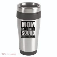 Mom Daughter Squad Unbreakable Bond 16oz Travel Tumbler thumb 0