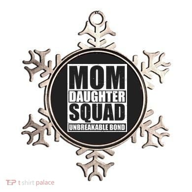 Mom Daughter Squad Unbreakable Bond Ornament