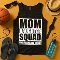 Mom Daughter Squad Unbreakable Bond Tank Top thumb 4