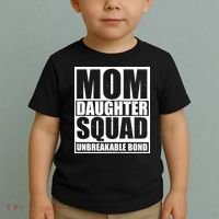 Mom Daughter Squad Unbreakable Bond Toddler T-Shirt thumb 2