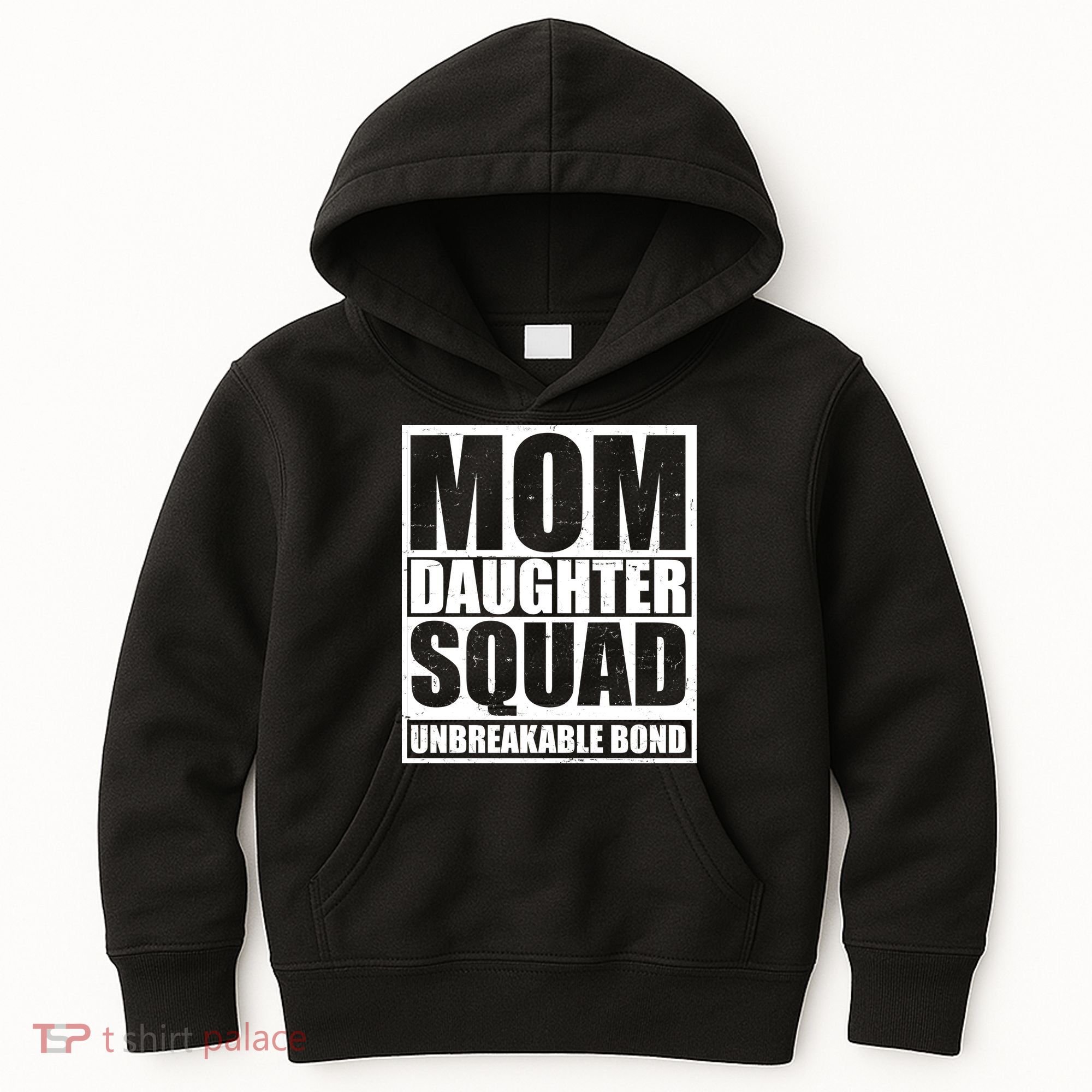Mom Daughter Squad Unbreakable Bond Kids Hoodie