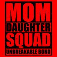 Mom Daughter Squad Unbreakable Bond Santa Hat thumb 1