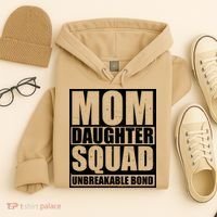 Mom Daughter Squad Unbreakable Bond Hoodie thumb 4