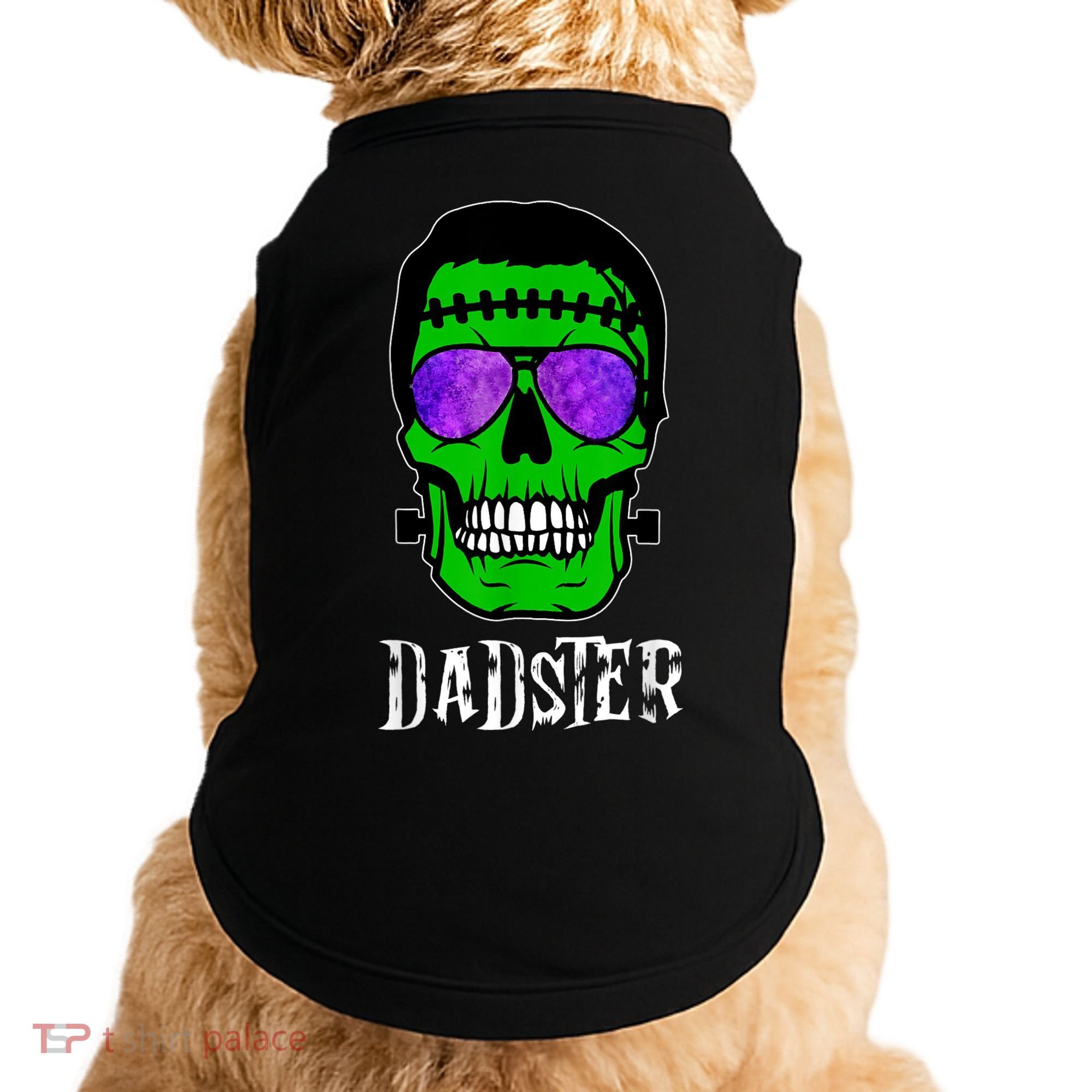Mens Dadster Shirt Dad Monster Halloween Costume Daddy Father Doggie Tank
