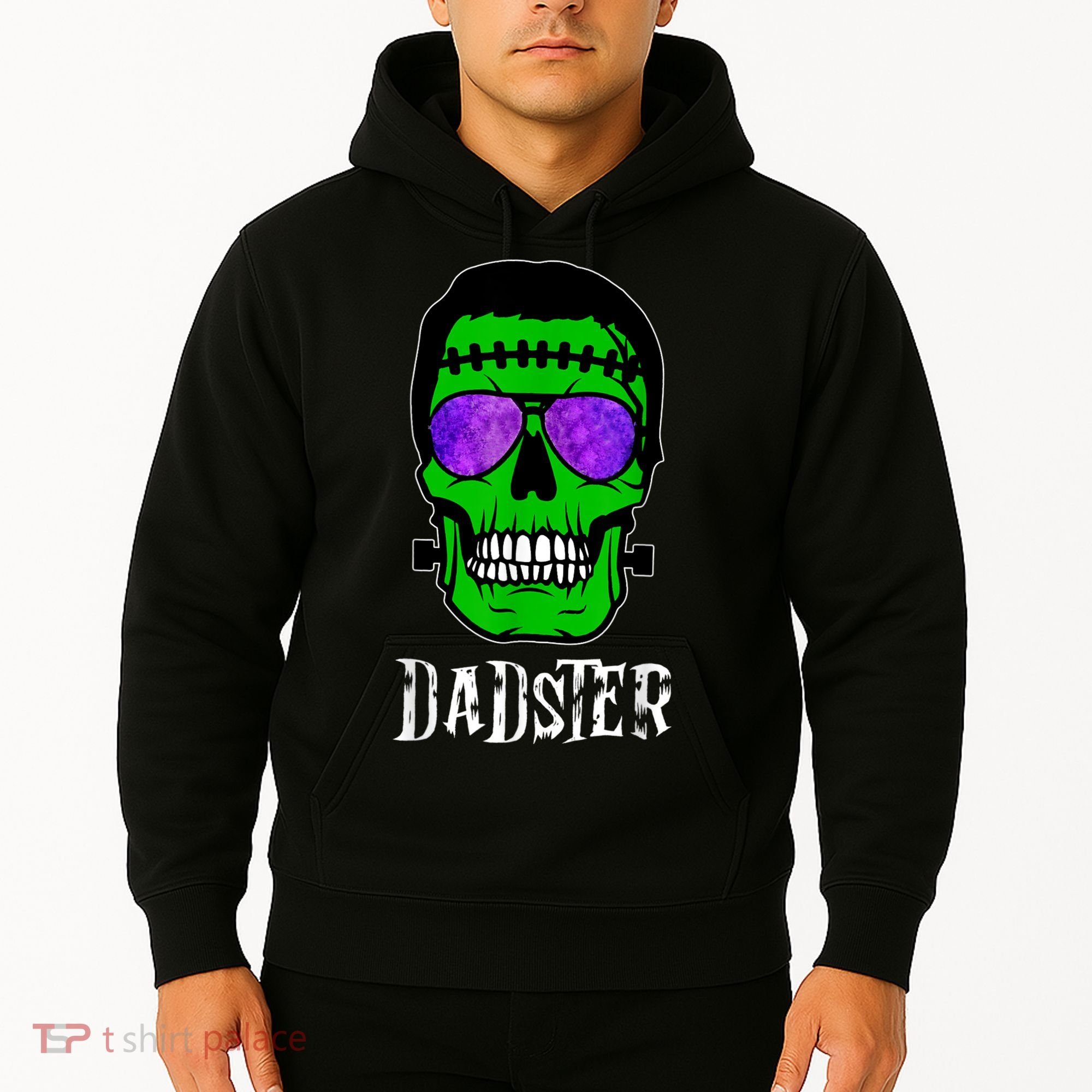 Mens Dadster Shirt Dad Monster Halloween Costume Daddy Father Hoodie