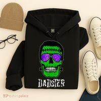 Mens Dadster Shirt Dad Monster Halloween Costume Daddy Father Hoodie thumb 4