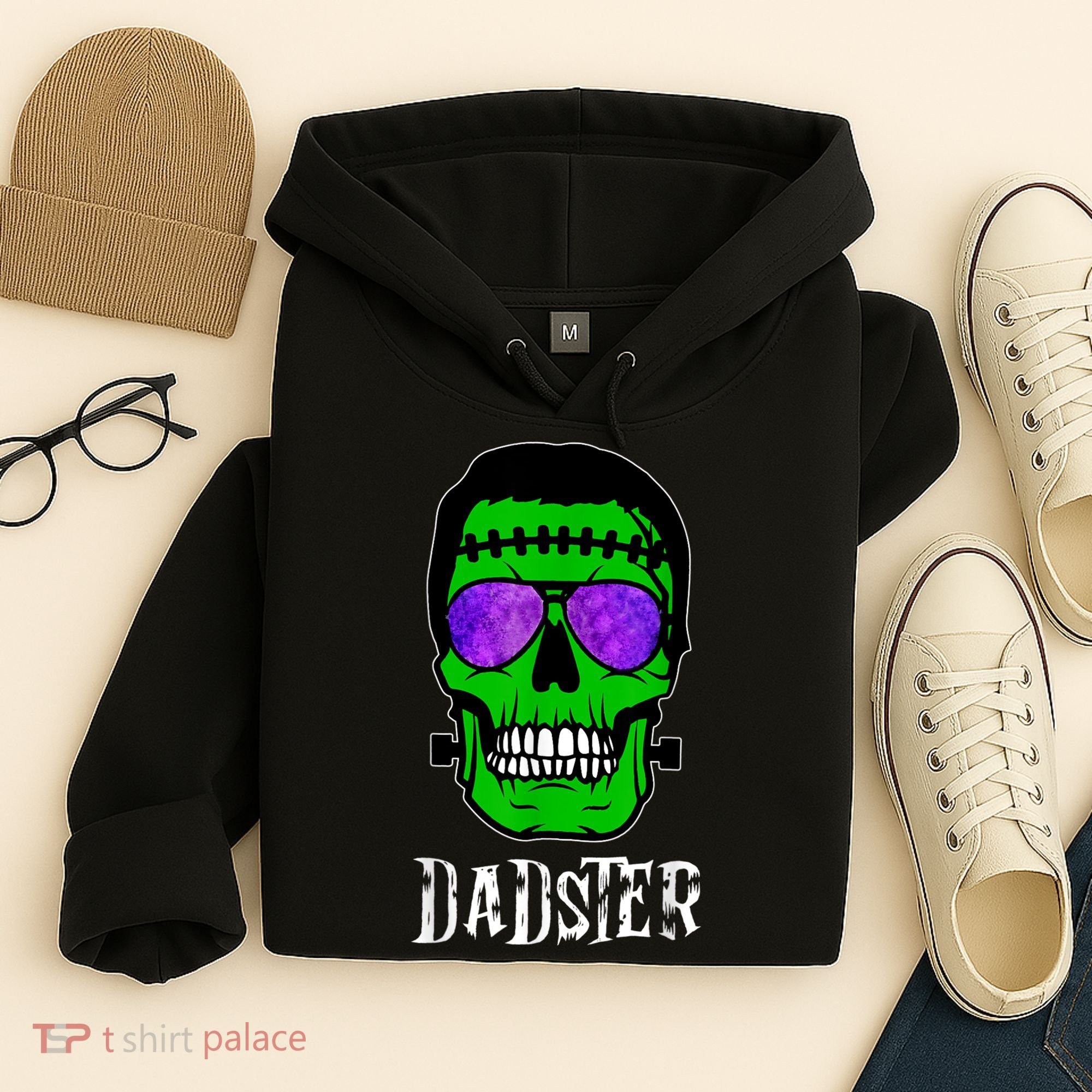 Mens Dadster Shirt Dad Monster Halloween Costume Daddy Father Hoodie