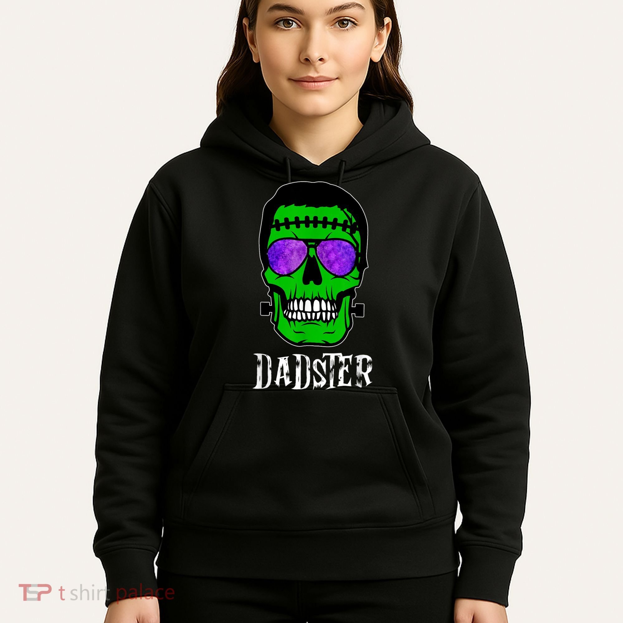 Mens Dadster Shirt Dad Monster Halloween Costume Daddy Father Hoodie
