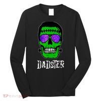Mens Dadster Shirt Dad Monster Halloween Costume Daddy Father Long Sleeve Shirt thumb 0