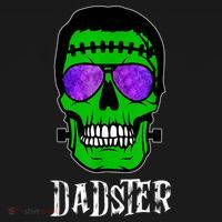 Mens Dadster Shirt Dad Monster Halloween Costume Daddy Father Long Sleeve Shirt thumb 2