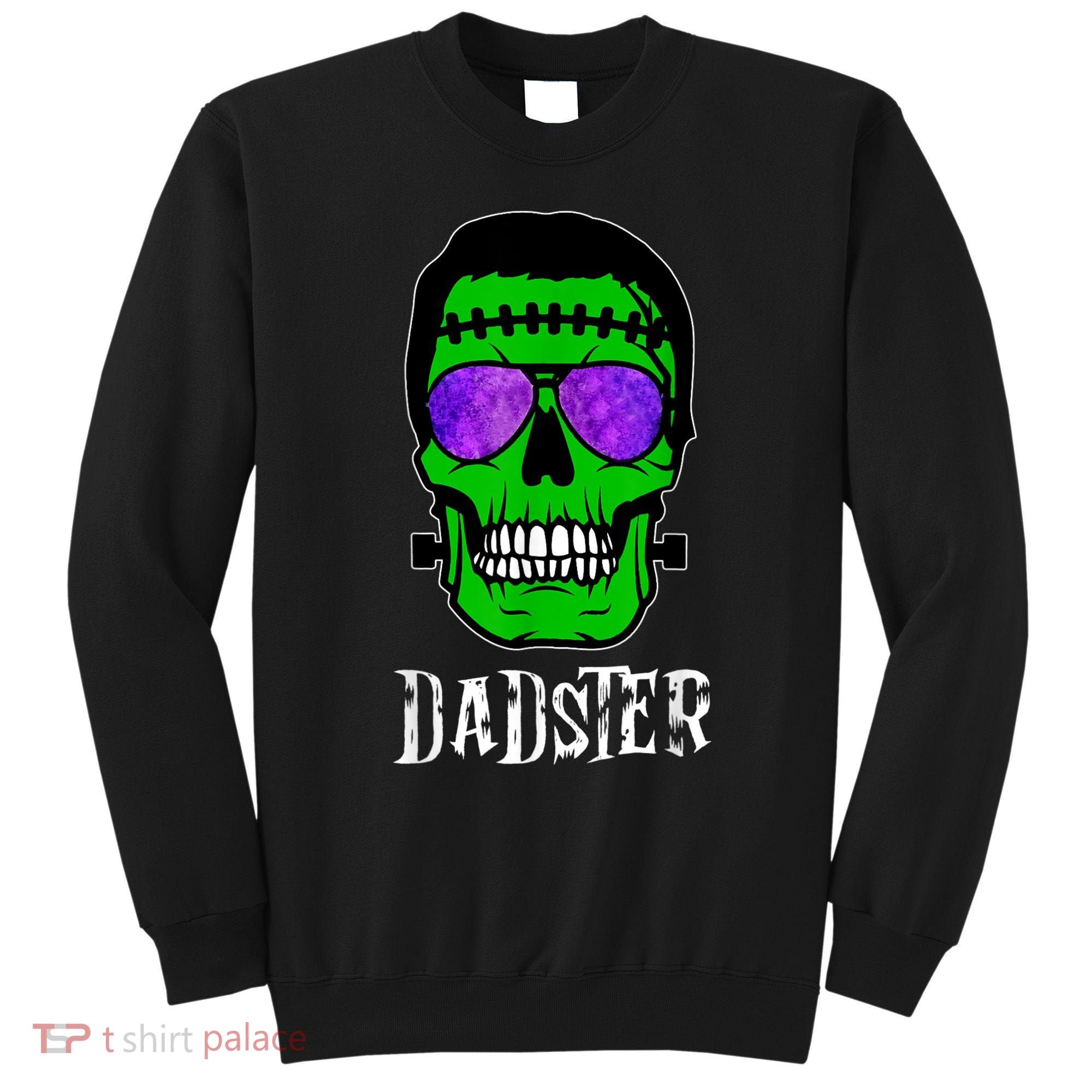 Mens Dadster Shirt Dad Monster Halloween Costume Daddy Father Sweatshirt
