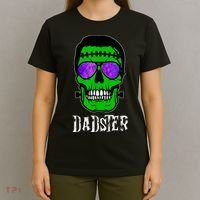 Mens Dadster Shirt Dad Monster Halloween Costume Daddy Father T-Shirt thumb 4