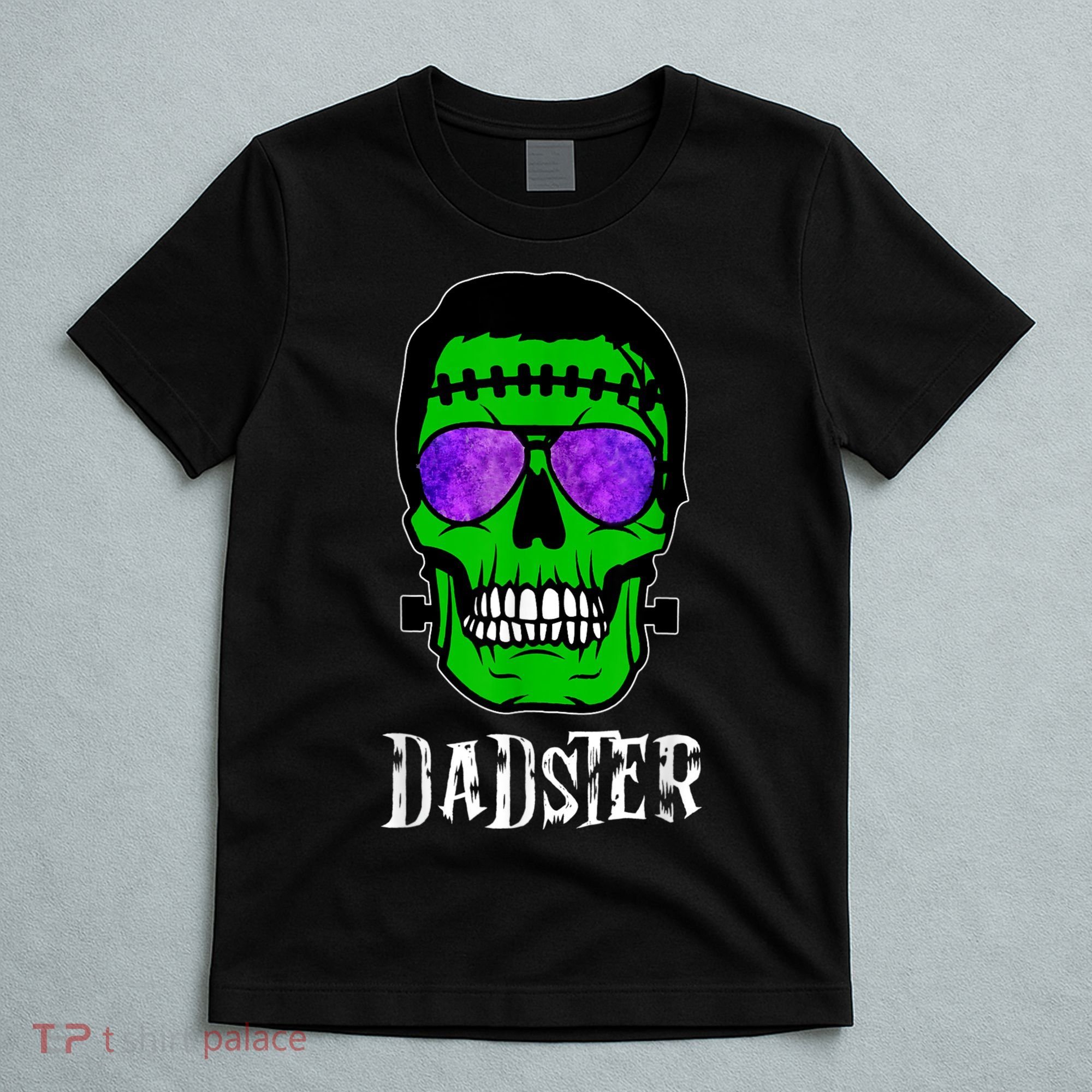 Mens Dadster Shirt Dad Monster Halloween Costume Daddy Father T-Shirt