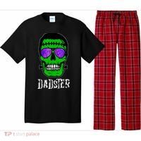 Mens Dadster Shirt Dad Monster Halloween Costume Daddy Father Pajama Set thumb 0