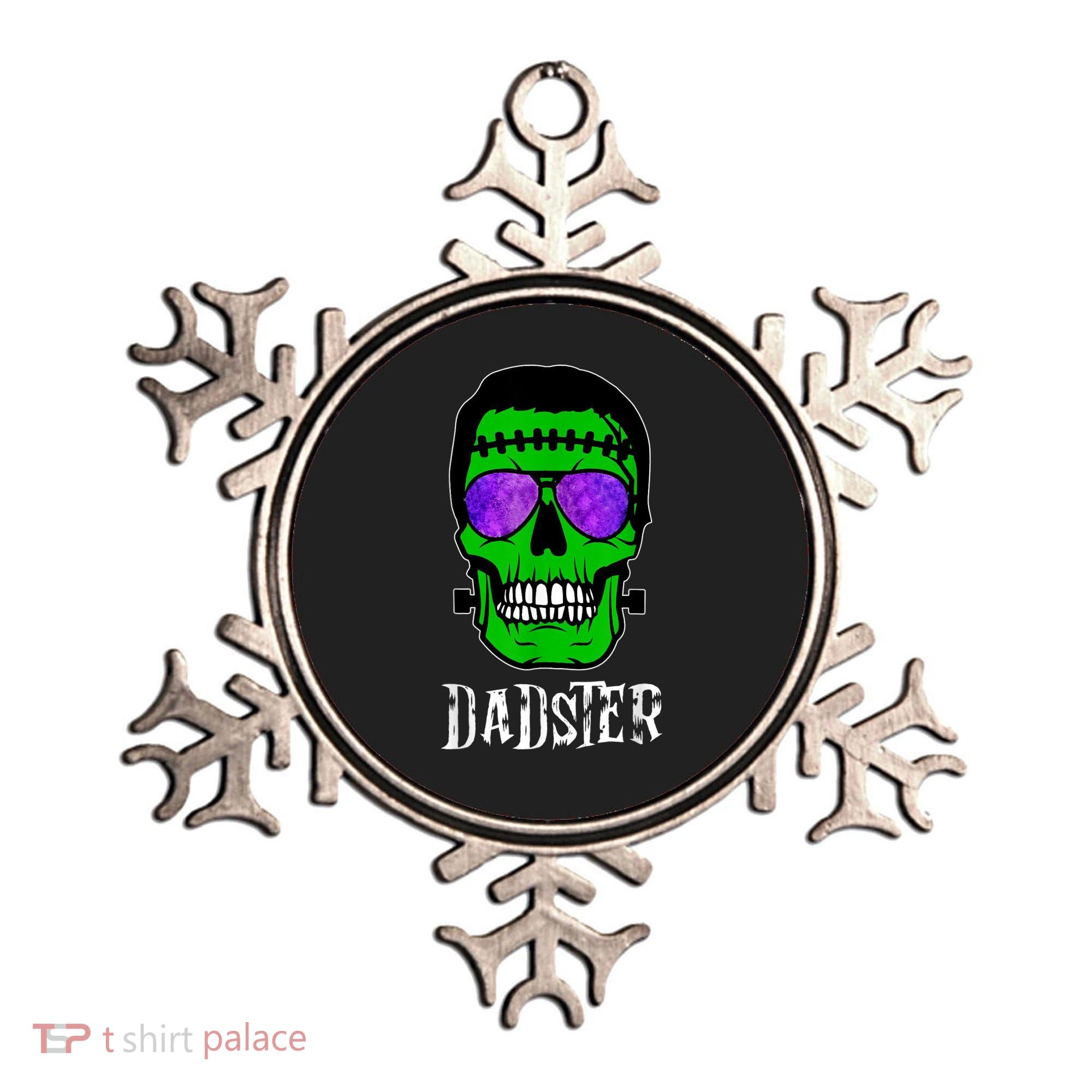 Mens Dadster Shirt Dad Monster Halloween Costume Daddy Father Ornament