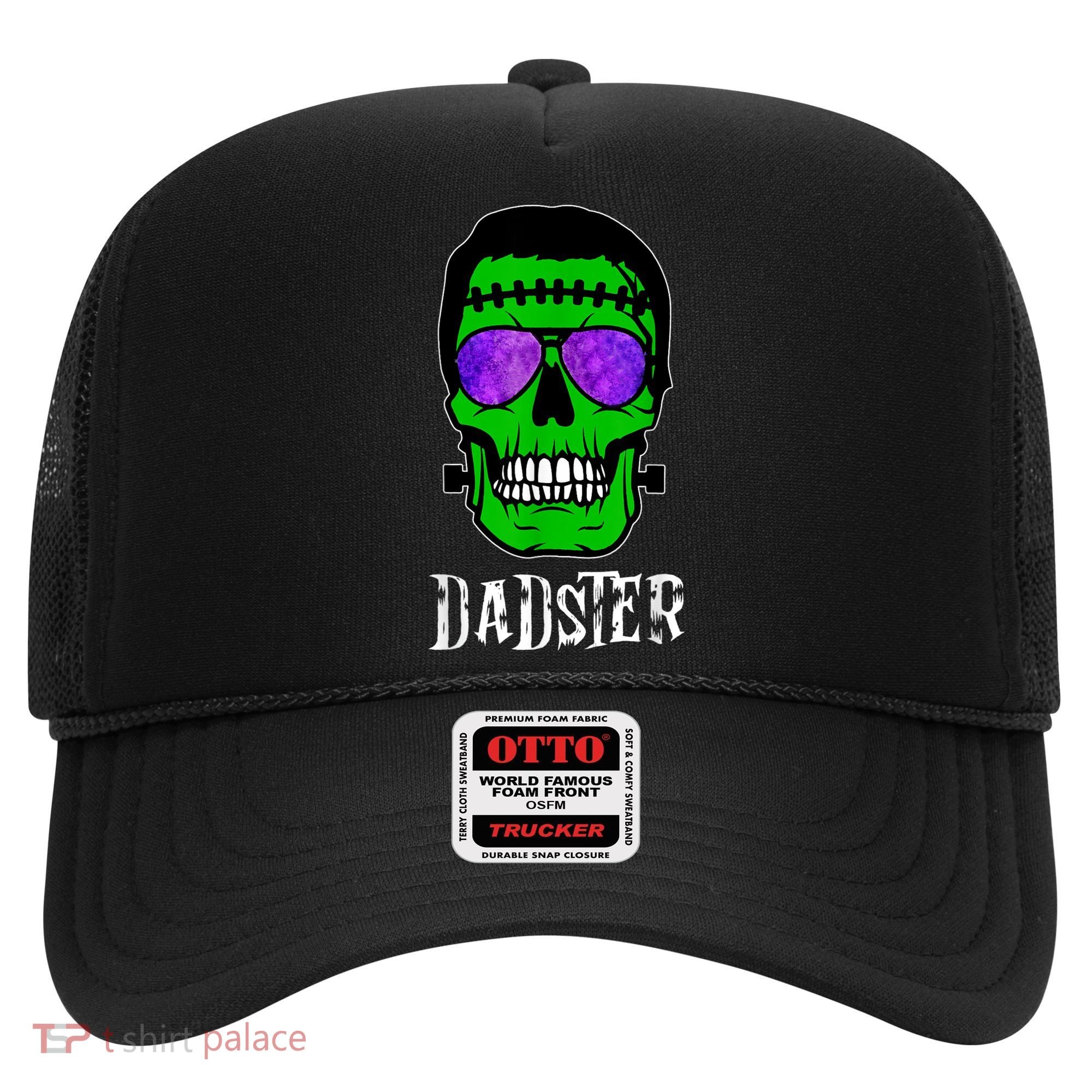 Mens Dadster Shirt Dad Monster Halloween Costume Daddy Father Hat