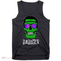 Mens Dadster Shirt Dad Monster Halloween Costume Daddy Father Tank Top thumb 0
