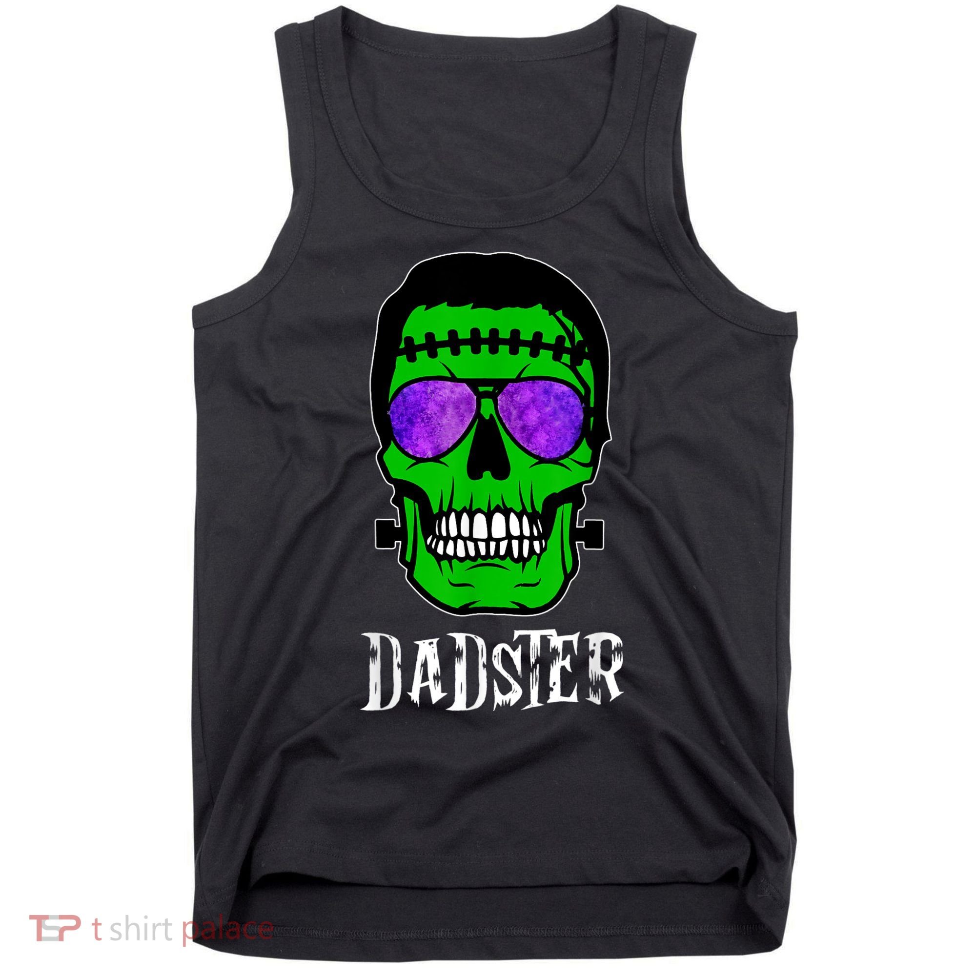 Mens Dadster Shirt Dad Monster Halloween Costume Daddy Father Tank Top