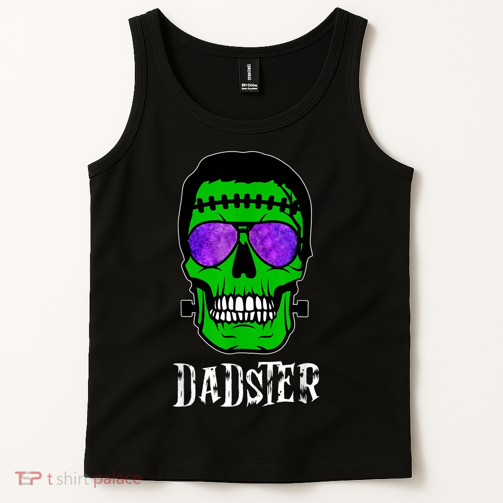 Mens Dadster Shirt Dad Monster Halloween Costume Daddy Father Tank Top