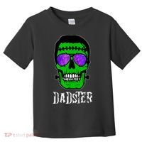 Mens Dadster Shirt Dad Monster Halloween Costume Daddy Father Toddler T-Shirt thumb 0
