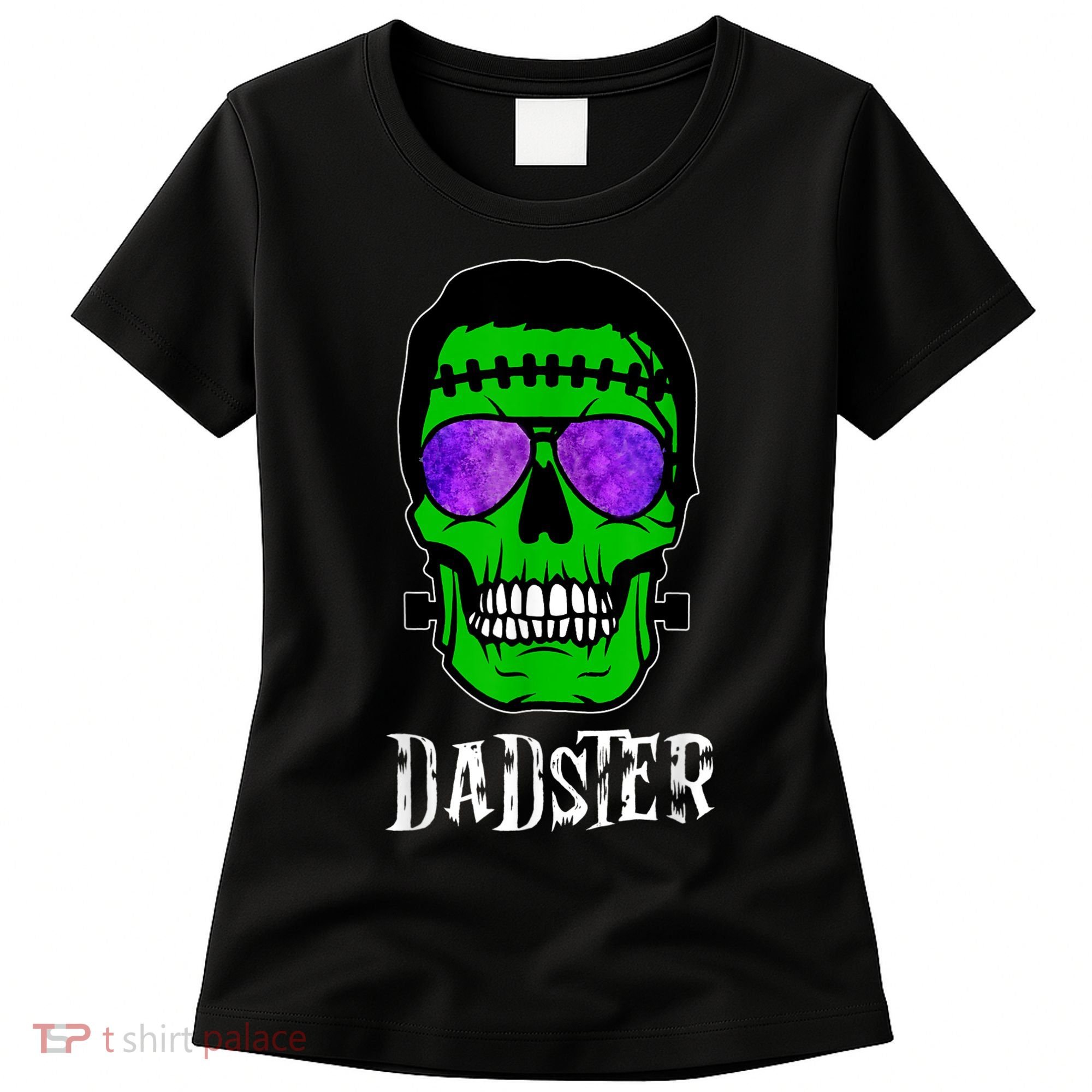 Mens Dadster Shirt Dad Monster Halloween Costume Daddy Father Women's T-Shirt