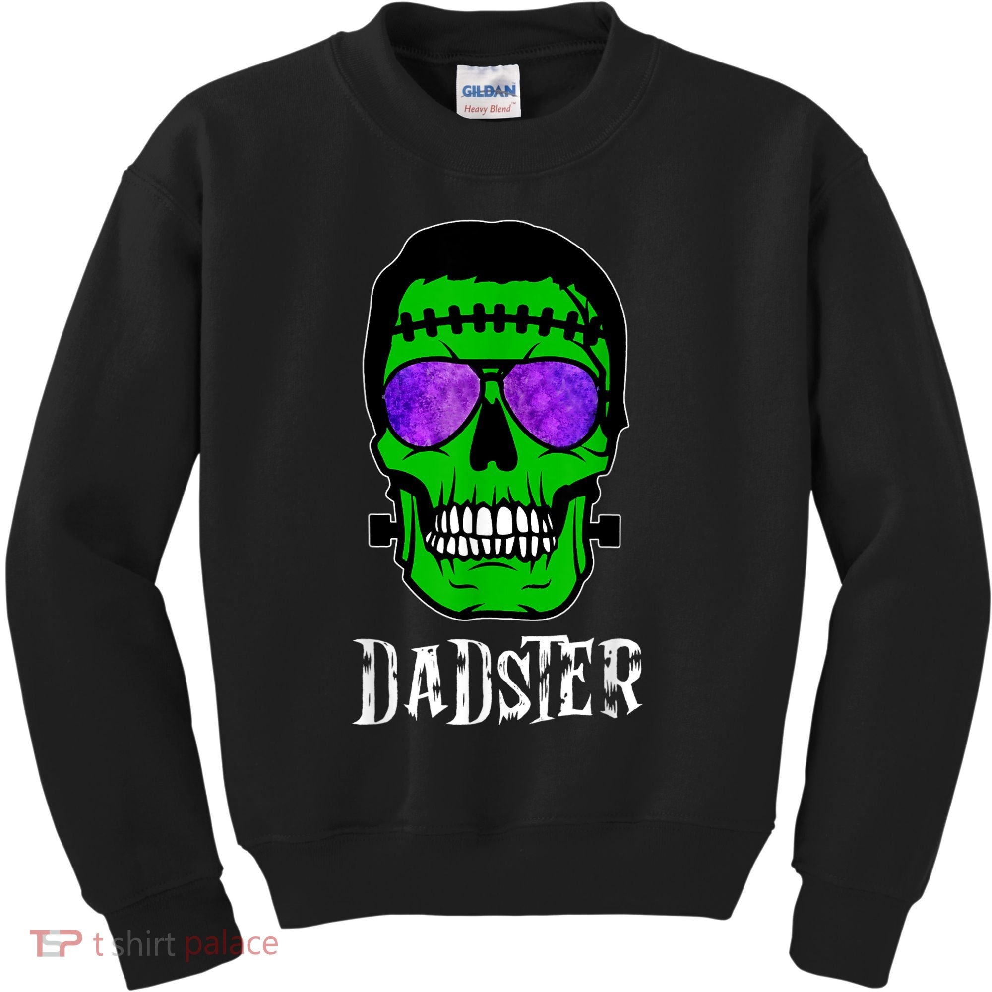 Mens Dadster Shirt Dad Monster Halloween Costume Daddy Father Kids Sweatshirt