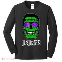 Mens Dadster Shirt Dad Monster Halloween Costume Daddy Father Kids Long Sleeve Shirt thumb 0