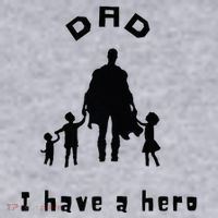 Military Dad Superhero Welcome Home Surprise Women's Sweatshirt thumb 2