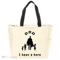 Military Dad Superhero Welcome Home Surprise Tote Bag thumb 0