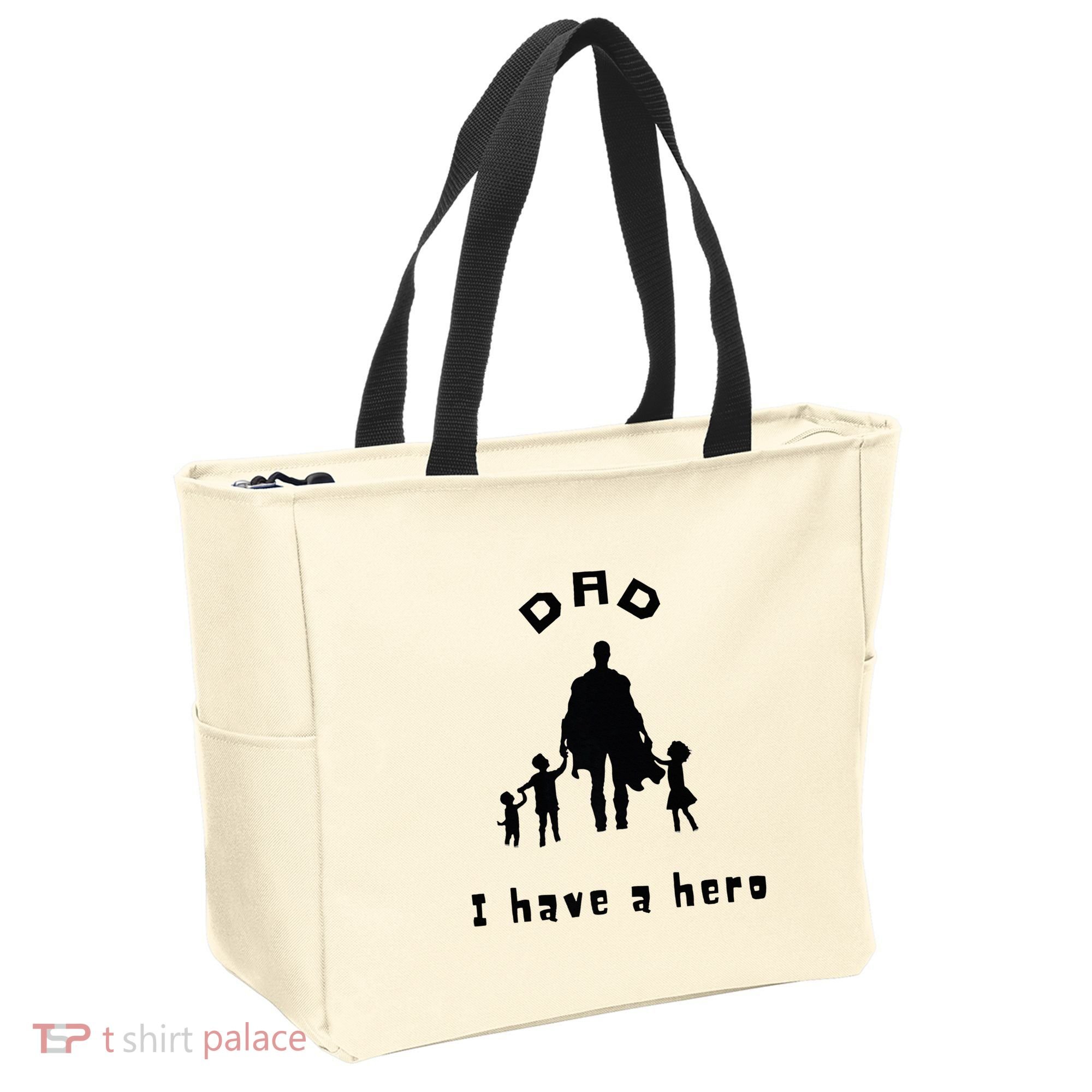 Military Dad Superhero Welcome Home Surprise Tote Bag