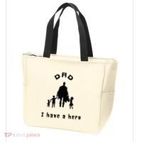 Military Dad Superhero Welcome Home Surprise Tote Bag thumb 3