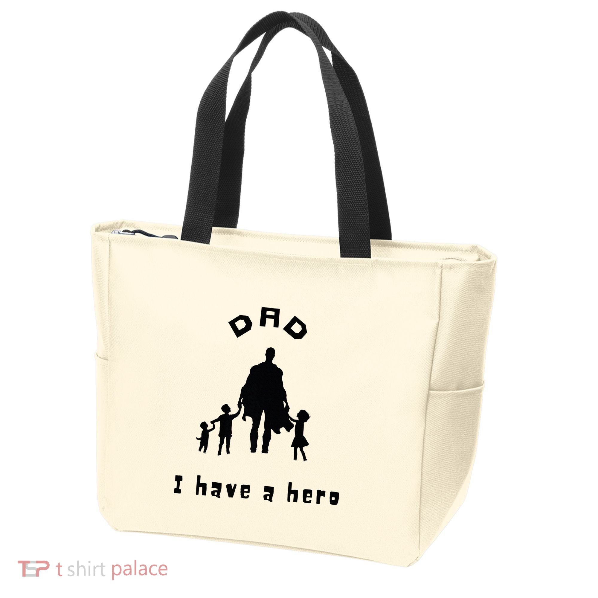 Military Dad Superhero Welcome Home Surprise Tote Bag