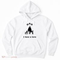 Military Dad Superhero Welcome Home Surprise Hoodie thumb 0