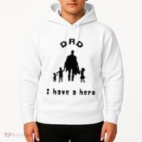 Military Dad Superhero Welcome Home Surprise Hoodie thumb 2
