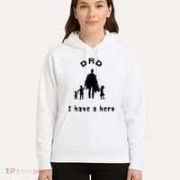 Military Dad Superhero Welcome Home Surprise Hoodie thumb 5
